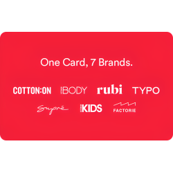 Cotton On Group eGift Card - $250