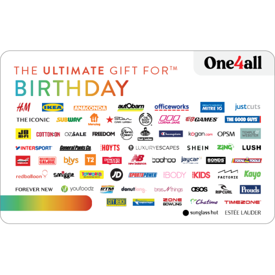 Ultimate Birthday eGift Card - $250