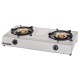 Gasmate Twin Burner Stainless Steel Wok Style Cooker