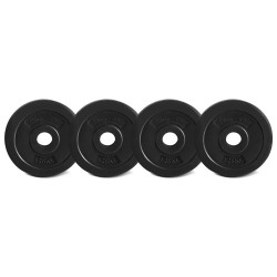 Lifespan Fitness CORTEX 1.25KG ENDURASHELL 25MM STANDARD PLATES (SET OF 4)