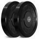 Lifespan Fitness CORTEX 150kg Black Series Bumper Plate Set 