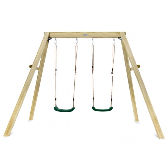 Lifespan Kids Holt 2-Station Timber Swing Set