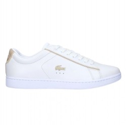 Lacoste Carnaby Evo 118 6 Sneaker Womens - White Gold