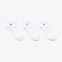 Lacoste 3 Pack Sport Ankle Socks Mens