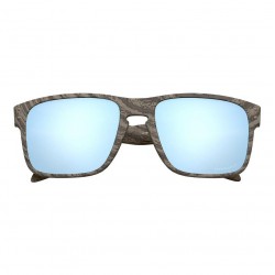 Oakley Holbrook Polarized Sunglasses - OSFA Woodgrain