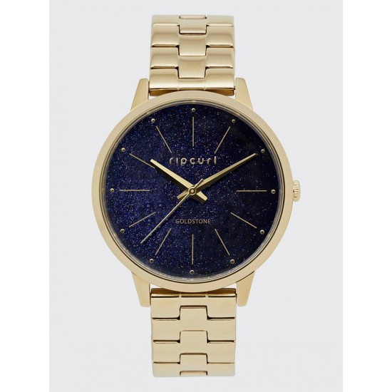 Rip Curl Lola Slim Goldstone Stainless Steel Watch - Blue