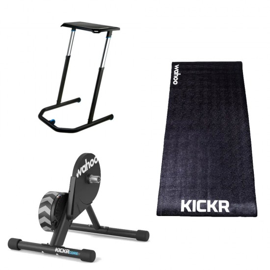 Wahoo - Wahoo KICKR CORE Bundle (Includes CORE, DESK, MAT)