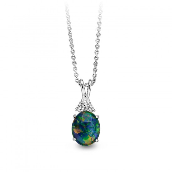 Wellington Jeweller - Wishful Triplet Opal Necklace